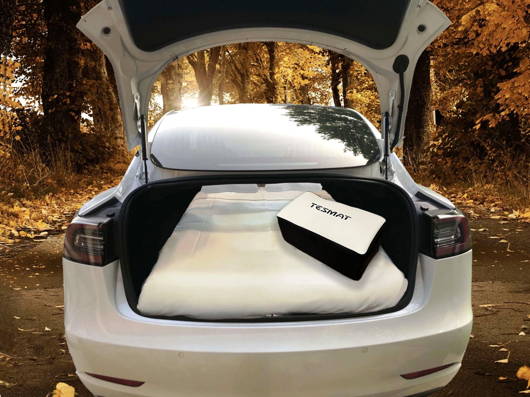 TESMAT | Car Camping Mattress and Privacy Screen for Tesla Model 3 and Model  Y